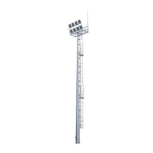 Опора освещения ВСО-16 высокомачтовая со стационарной короной 16 метров